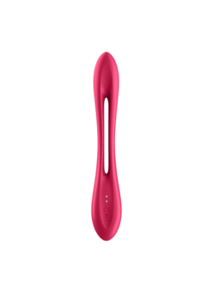 Sextoy flexible multifonction, vibromasseur, cockring, stimulateur de clitoris USB Elastic Joy Satisfyer - CC597800
